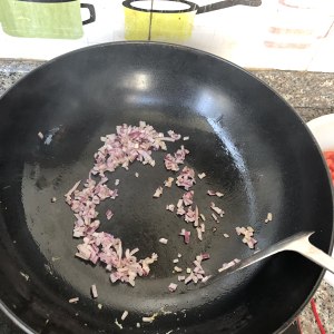 The practice measure of tomato egg macaroni 5