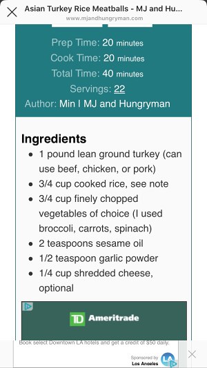 The practice measure of ball of rice of BLW turkey vegetable 2