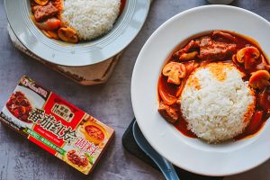 The practice measure of meal of beef of tomato red cook with meat 12
