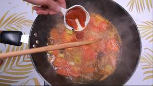 Kitchen of fabaceous gold beans - good drink exploded tomato sirlon boiling water, the practice measure that former tricks of the trade is here 7