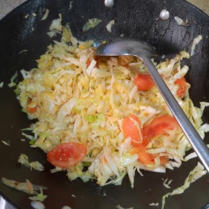 Tomato fries rutabaga (wild cabbage) practice measure 4