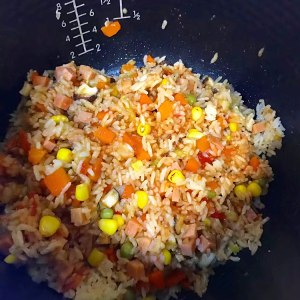 The practice measure of meal of stew of net red tomato 7