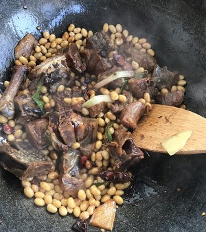 Secret? Make soya bean burn salty duck (A Zhi is achieved formerly) practice measure 10