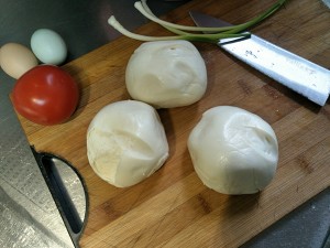 The spring of remnant steamed bread -- the practice measure that tomato fries steamed bread man 1