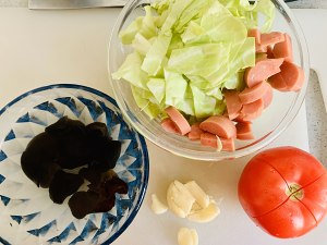 Tomato agaric banger is fried cabbage patch practice measure 1