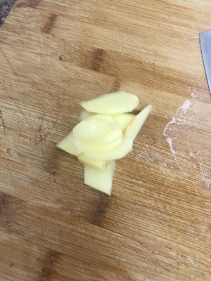 The practice measure of duck of purple perilla stew 5