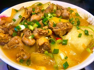The practice measure of sweet Bao of duck of wax gourd Xianggu mushroom 16