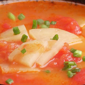 The practice measure of tomato potato soup 3