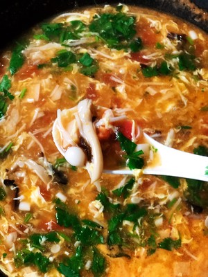 The practice measure with super and delicious ^ - ^ of tomato mushroom soup 7