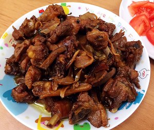 Suck points to child the practice measure of ginger stew duck 2