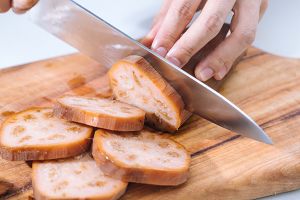 The practice measure of lotus root of week coot polished glutinous rice 21