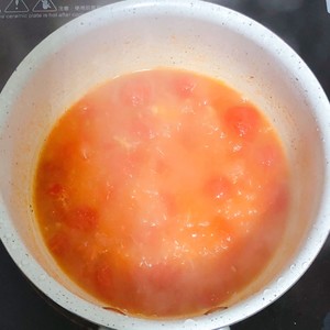 The practice measure of soup of a knot in one's heart of tomato dried scallop 14