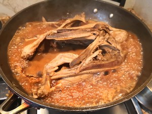 Duck of braise in soy sauce (whole) practice measure 9