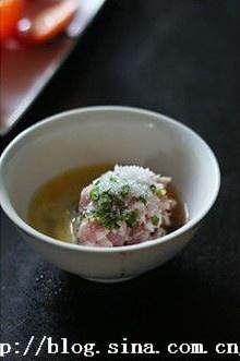 The practice measure of tomato flesh small cup 2