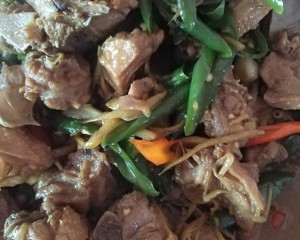 The practice measure of duck of stew of young ginger silk 3