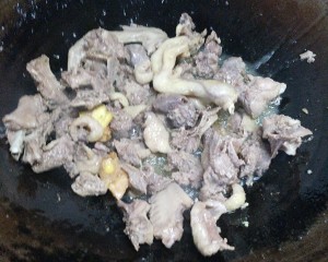 The practice measure that the duck heats soya bean 3