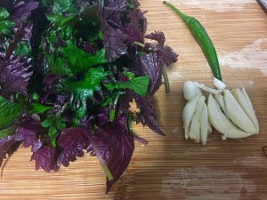 Child the practice measure of duck of stew of ginger purple perilla 2