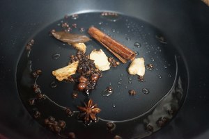 The practice measure of duck of orange peel Xianggu mushroom 4