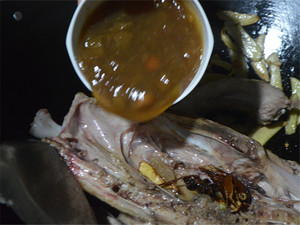The practice measure of smoked plum duck 4