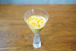 Festal big eat: Sweetgrass tomato soup + bosom of duck of fragrant citrus decoct + the practice measure with sanded ice of mango coco flavour 17