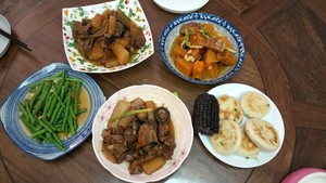 Turnip stew duck (simple and easy and delicious) practice measure 2
