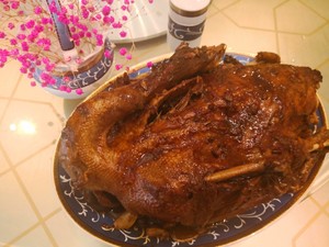 Duck of braise in soy sauce (whole) practice measure 12