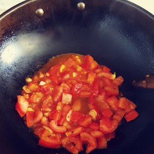 Dish of dawdler quick worker, the practice measure of tomato egg soup 7