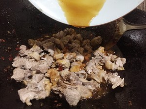 Ginger explodes duck (young ginger fries young duck) practice measure 18