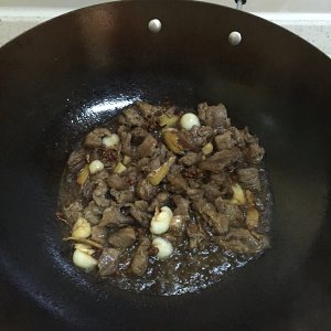 The practice measure of venison of braise in soy sauce 4