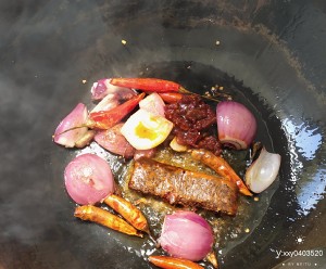 The practice measure of duck of chaffy dish of simple and easy edition 4