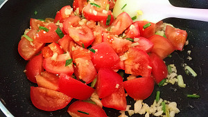 Greeting is classical: The practice measure that tomato fries an egg 5