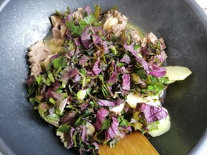 Guangdong edition: Duck of purple perilla stew, the practice measure of super go with rice 3