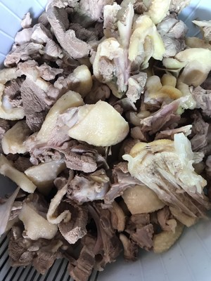 The practice measure of duck of raw ingredient bamboo shoot 3