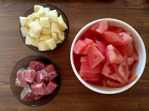 The practice measure of the tomato sirlon soup that simple nutrition abounds burden 1