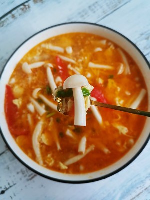 The practice measure of soup of egg of dawdle of gigantic delicious tomato 9