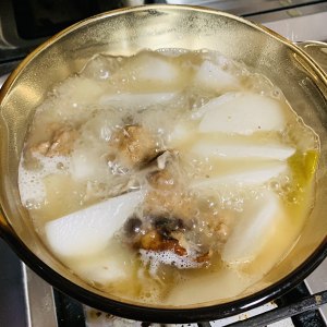 The practice measure that white turnip duck wears soup 4