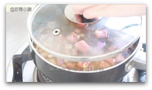Food of Su Di baby: Dumpling skin hand rips cake + the practice measure that tomato onion fries an egg 16