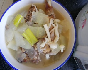 The practice measure of dawdle of the duck frame wax gourd that stew 3