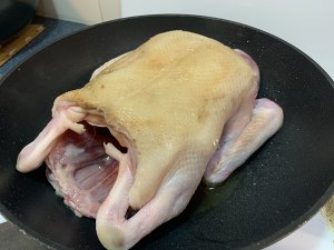The practice measure of the duck of smoked plum stew that boil 2