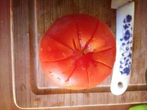 Tomato thick egg is burned / the practice measure that tomato Yu Zi burns 1