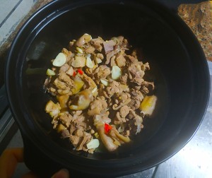 Nourishing dish tastes ～ child the practice measure of ginger stew duck 4