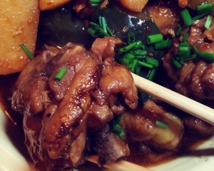 The practice measure of the leg of cucumber potato carbonado that resembles Sichuan firewood chicken a bit 12