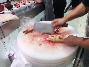 Ginger explodes duck (young ginger fries young duck) practice measure 2