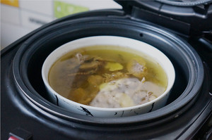 The practice measure of soup of aweto evaporate duck 8