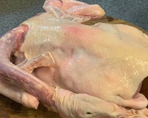 The practice measure of the duck of smoked plum stew that boil 1