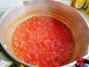 The practice measure of tomato chicken beautiful a thick soup 2