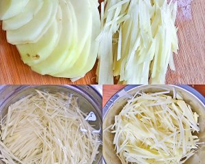 Lenten tomato fries the daily life of a family potato silk (tomato fries potato silk) practice measure 1