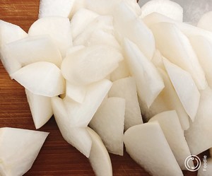 The practice measure that suckles white white turnip duck to wear soup 3