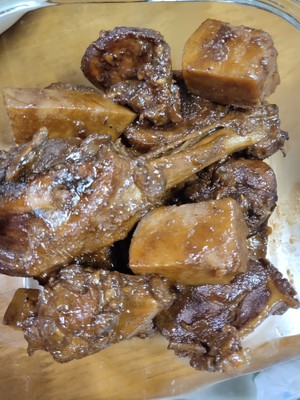 The practice measure of taro duck 10