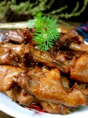 The practice measure of duck of smoked plum purple perilla 5